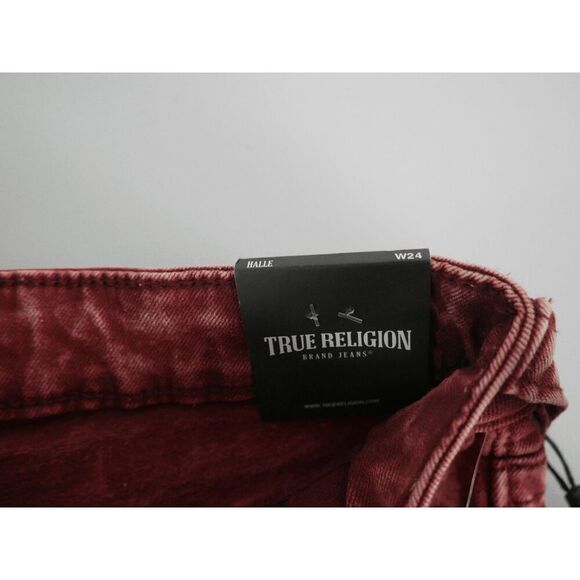 TRUE RELIGION Women's Halle High Rise Super Skinny Jeans 24 - Picture 9 of 12